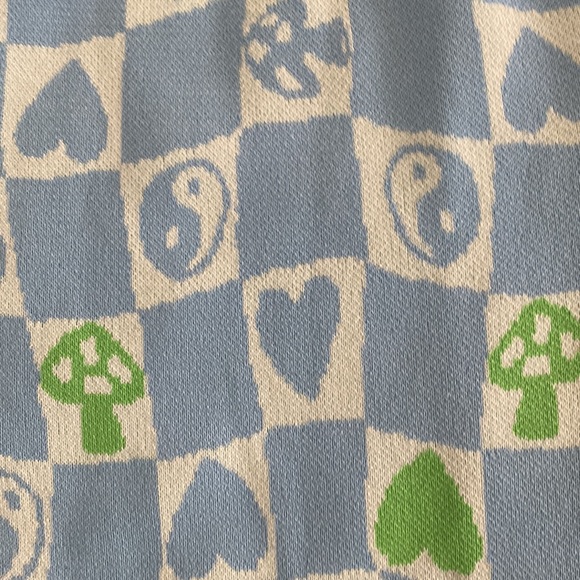 Shein knitted, patterned skirt - Picture 2 of 4